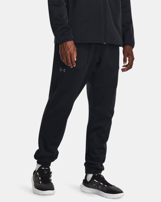 남성 UA 에센셜 스웨킷 팬츠 in Black image number 0